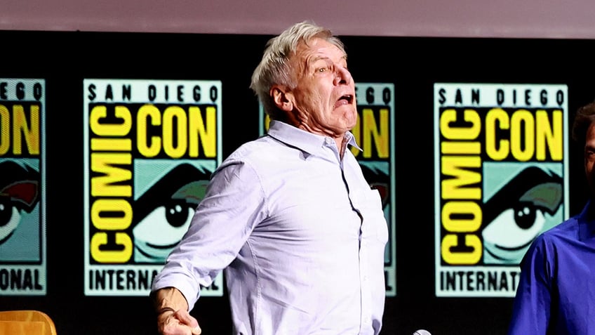 Harrison Ford doing his impression of the Red Hulk