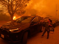 Harrowing escapes from Los Angeles wildfires were made by foot, by car or by the grace of strangers