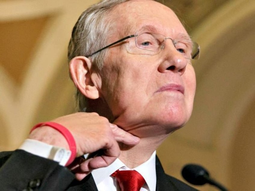 harry reid throws tantrum over trump on senate floor trump is a human leech