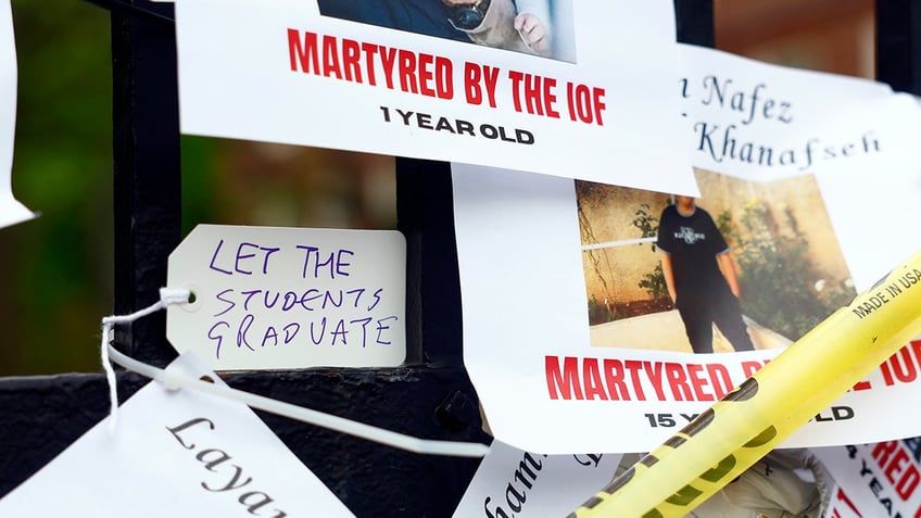 Harvard students post flyers demanding school reverse discipline for anti-Israel protesters