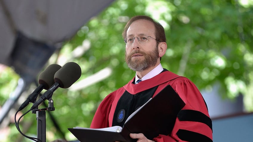 Harvard interim president Alan Garber