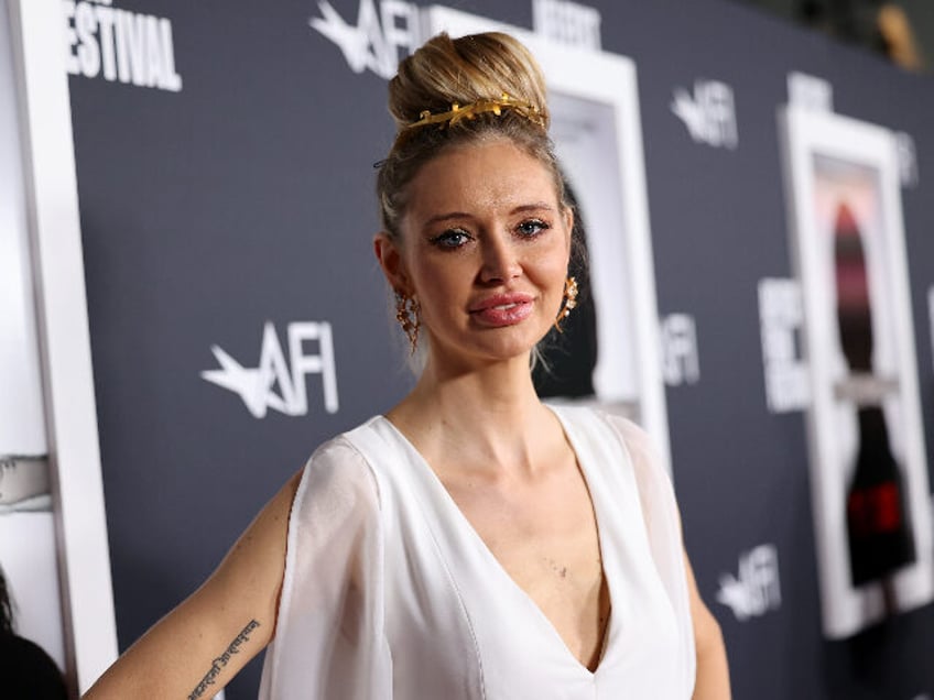 HOLLYWOOD, CALIFORNIA - NOVEMBER 04: Kaja Sokola attends the AFI Fest 2022: Red Carpet Pre