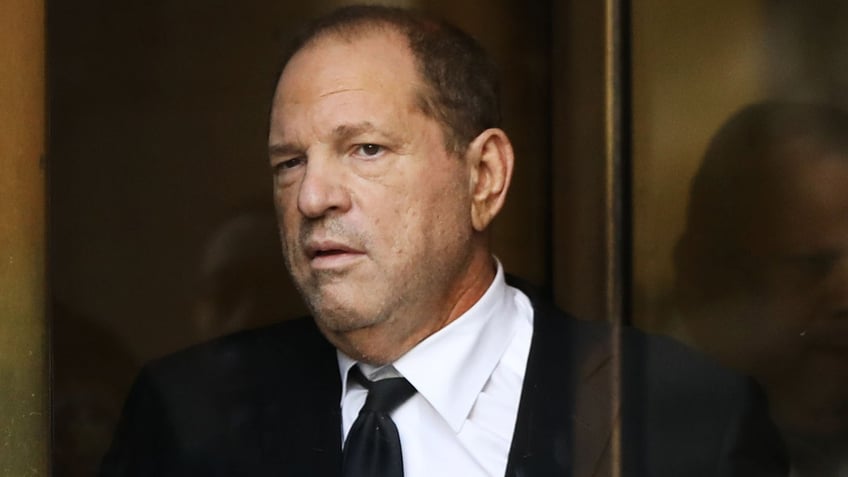 Convicted felon Harvey Weinstein leaves New York court