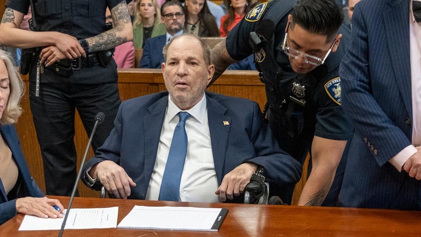 Harvey Weinstein in court