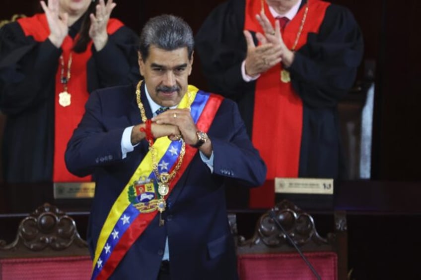 Venezuelan President Nicolas Maduro is serving a third six-year term widely considered as