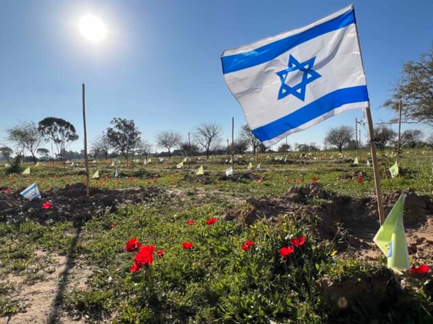 haunting memorial to victims of hamas at supernova music festival