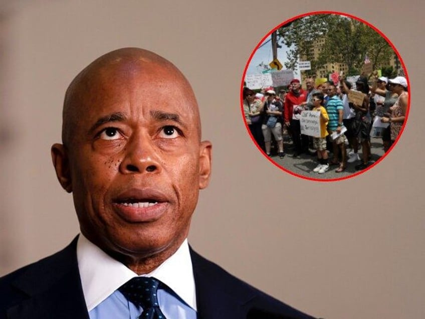 have some guts citizens rage at nycs democrat mayor eric adams over handling of migrant crisis