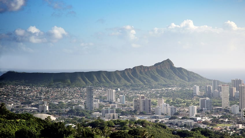 Hawaii skyline