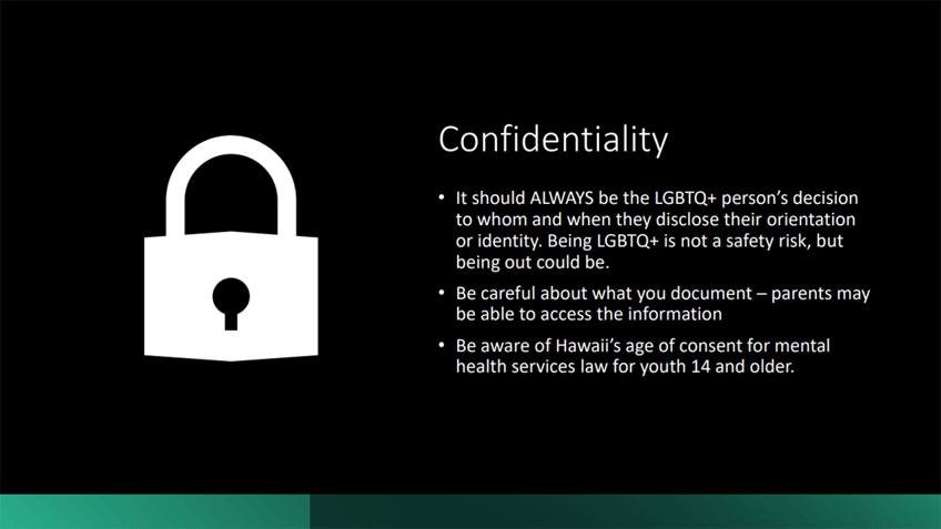 hawaii health department trains future therapists to conceal conversations with lgbt youth from parents