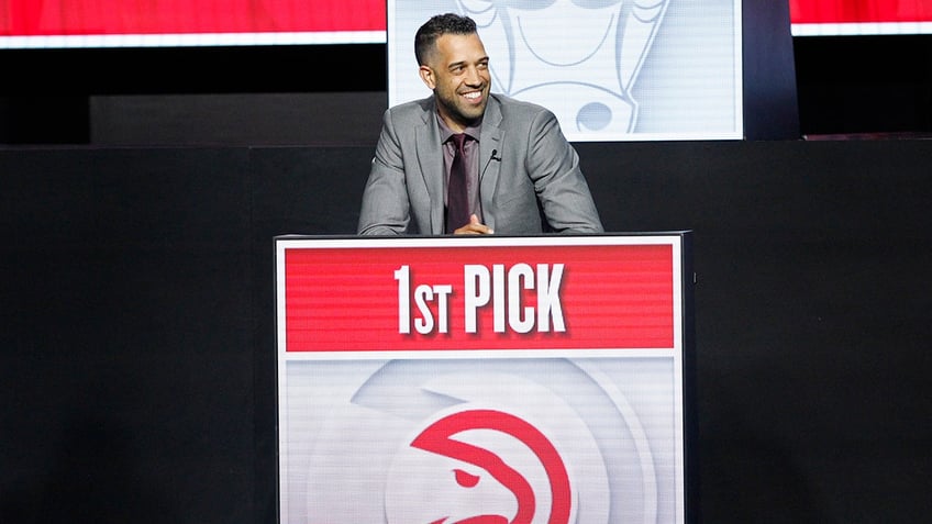 Hawks GM Landry Fields after getting No. 1 pick