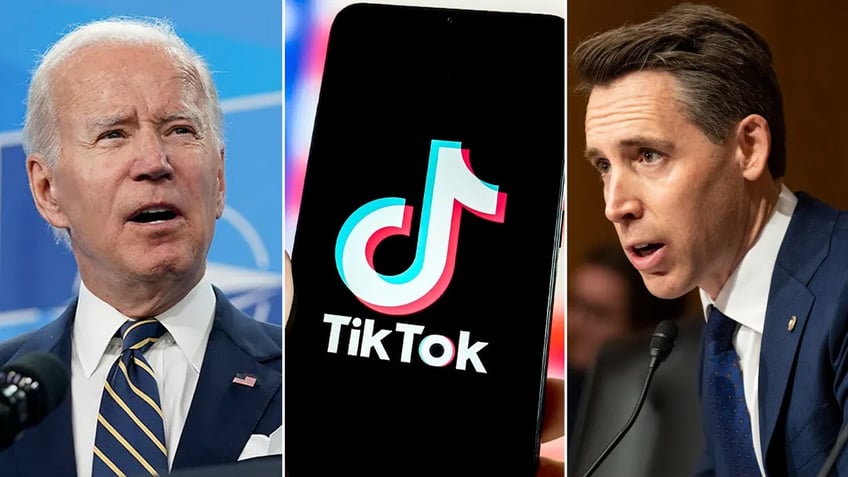 hawley calls out biden campaign for using tiktok after president signed law banning it from federal devices