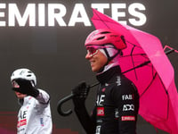 Hazardous weather causes Giro 16th stage to be shortened