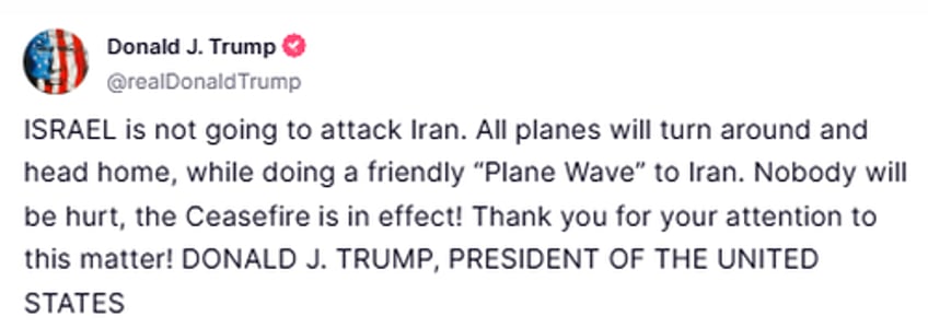 he knew wed attack israel complains at trumps comments after iran ceasefire falters