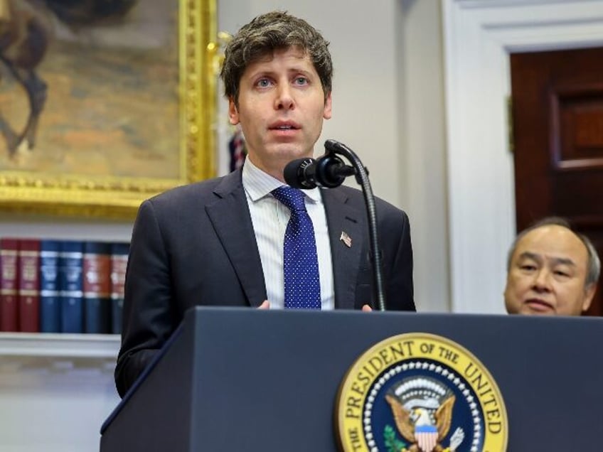 Sam Altman of OpenAI in the White House