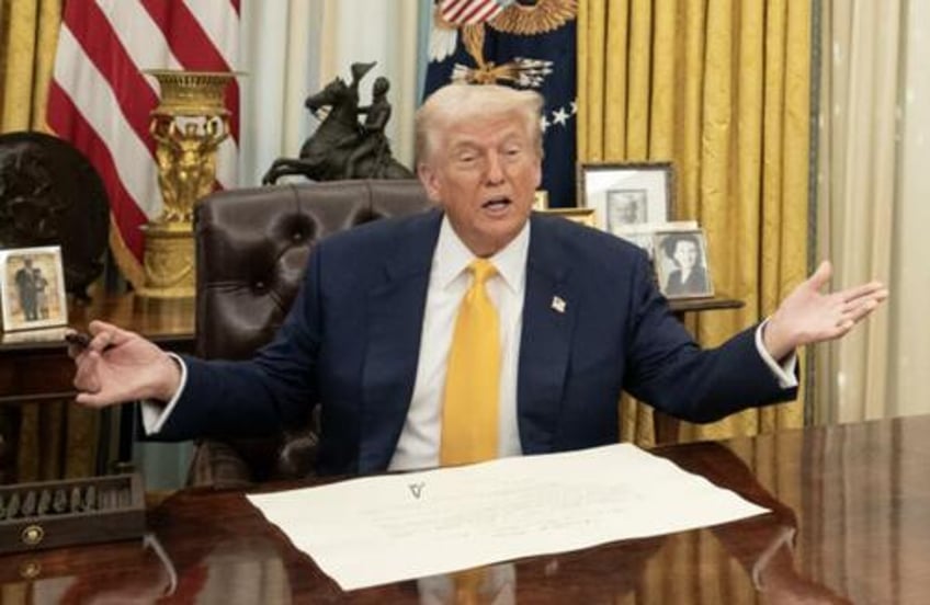 he who has the gold makes the rules president trump proclaims over easter weekend