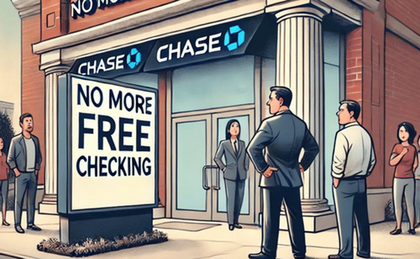 head of chase bank warns customers era of free checking is likely over