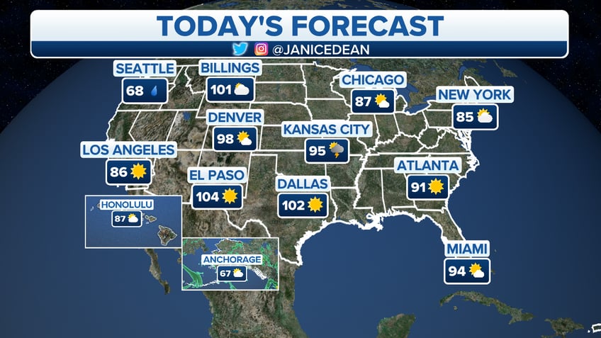 heat wave expanding to midwest northeast following severe weather risk