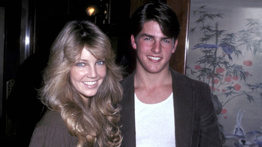 Heather Locklear and Tom Cruise