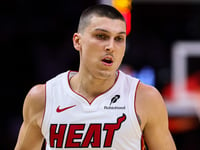 Heat's Tyler Herro gets distracted as fans fight in stands after game: 'This is crazy'