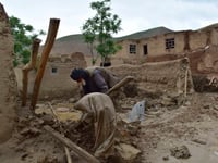 Heavy rains set off flash floods in northern Afghanistan, killing at least 50 people