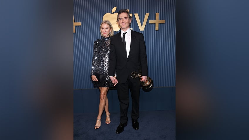 Naomi Watts and Billy Crudup at Apple TV+ Emmy's after-party