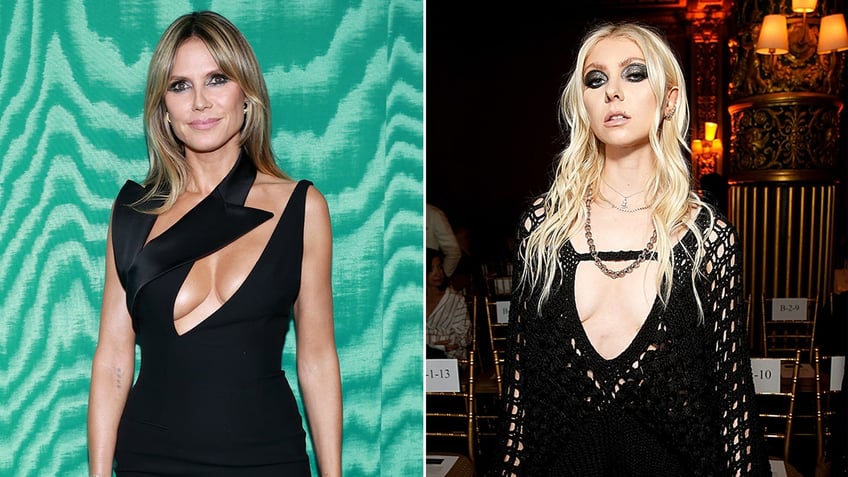 Heidi Klum and Taylor Momsen