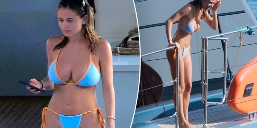 heidi klums daughter leni follows in model moms footsteps vacationing on fathers yacht