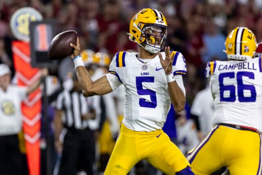 heisman finalists lsu qb daniels oregon qb nix washington qb penix jr ohio st wr harrison jr