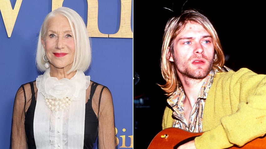 Helen Mirren Kurt Cobain