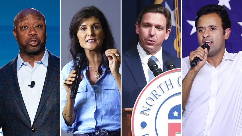 here are the candidates who have secured a spot at second republican presidential debate