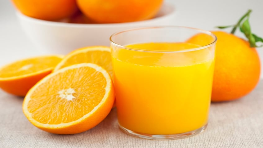 Freshly squeezed orange juice