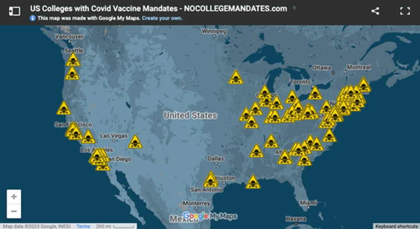 here are the last 79 colleges still mandating covid vaccines 