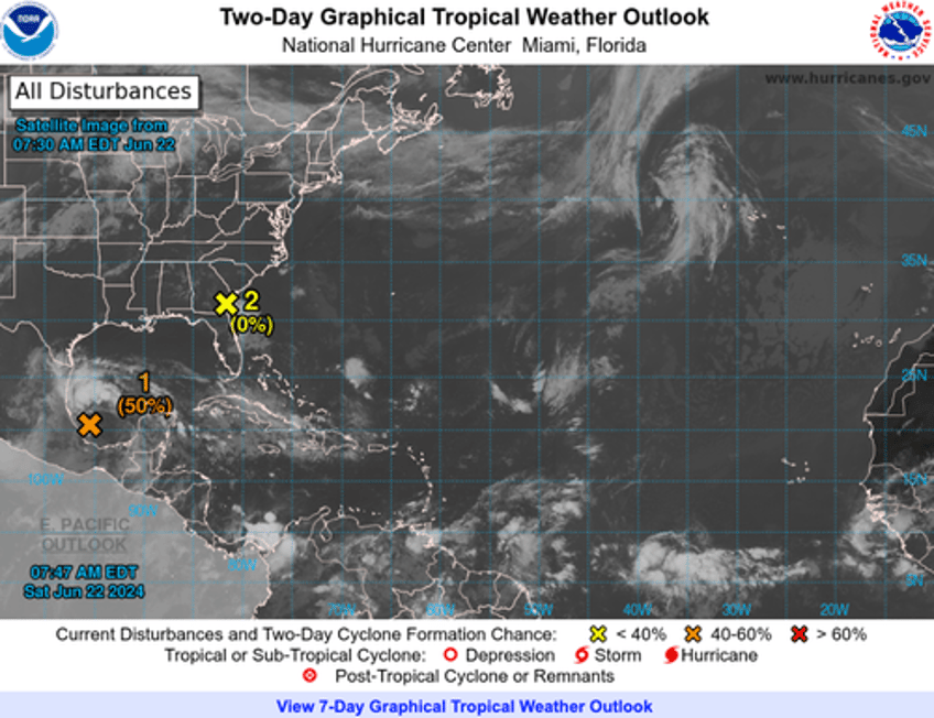 here in ten days dust plume from africa headed to us gulf coast 