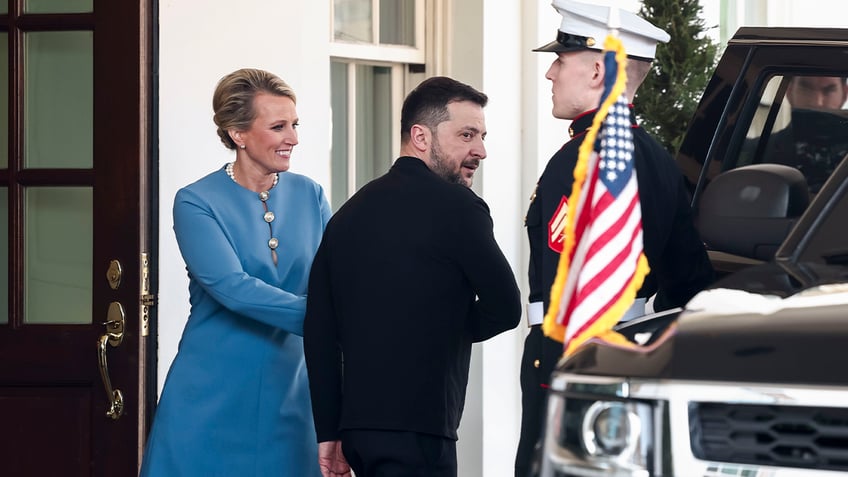 Zelenskyy leaves the White House