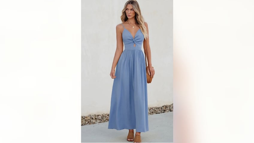 Sundresses featuring cut-out details add a playful and trendy element to traditional summer dresses.
