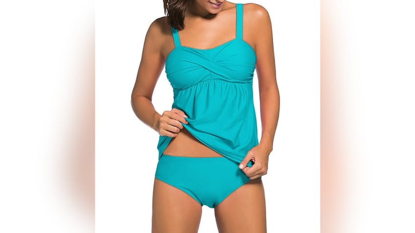 Tankini sets are a versatile and modest swimwear option for those who want more coverage.