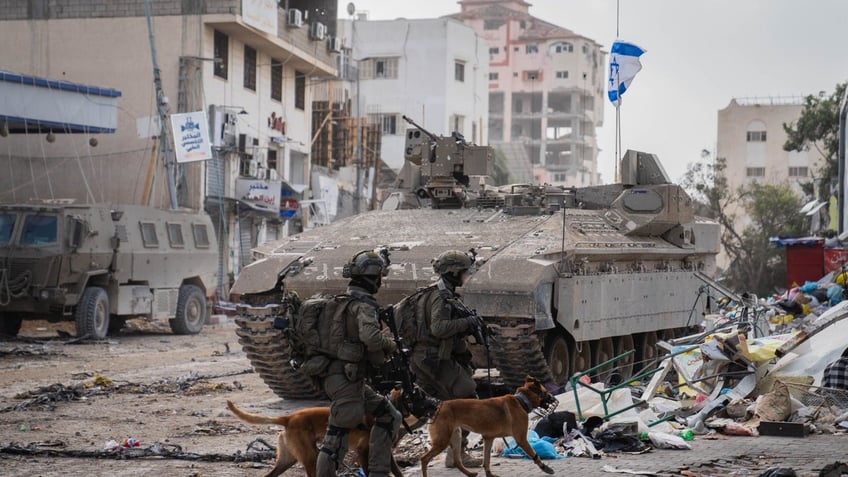 hero dogs israels canine unit saved lives by spotting hamas terror traps saving civilians near gaza strip