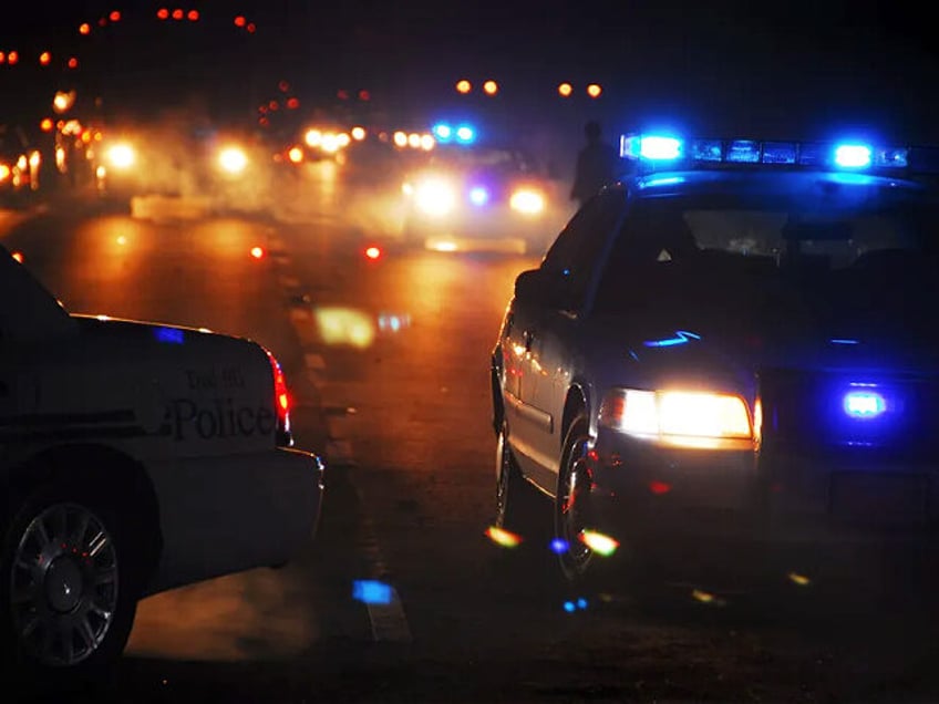 Accident Scene - stock photo