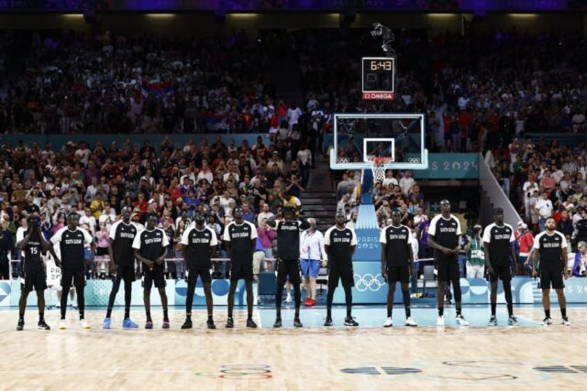 South Sudan made their Olympic basketball debut in France