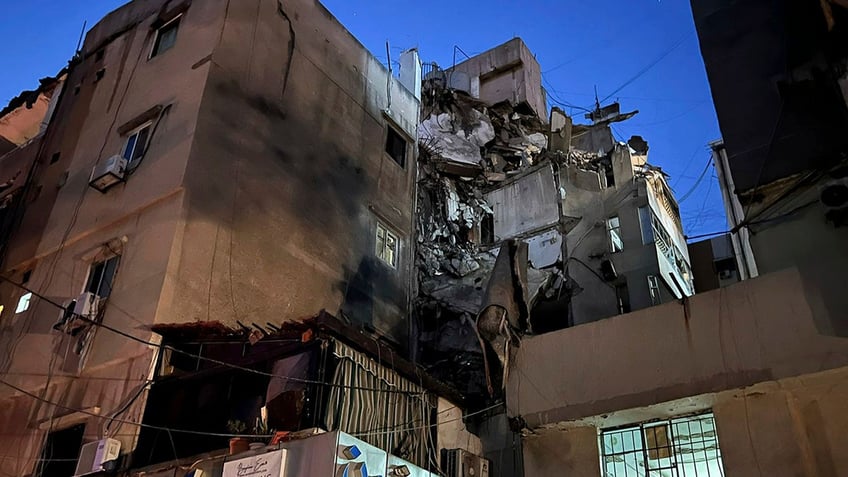 Israeli strike on Beirut