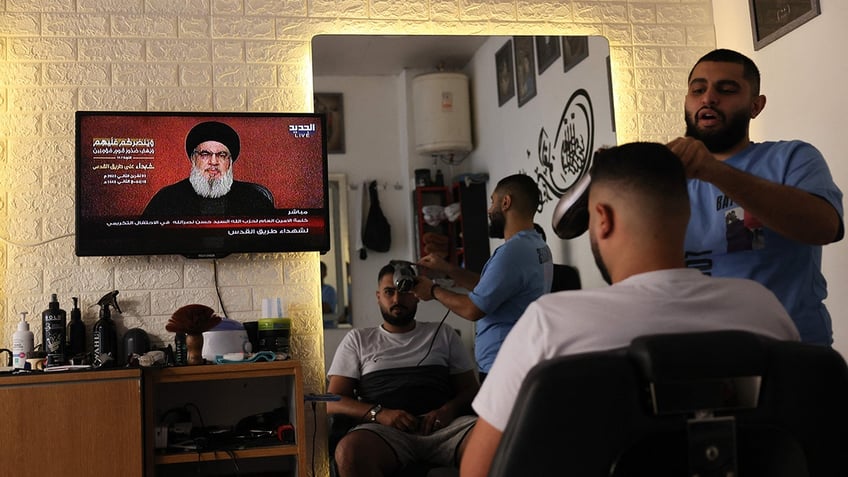 hezbollah leader praises heroic hamas terror attack threatens to expand fight against israel