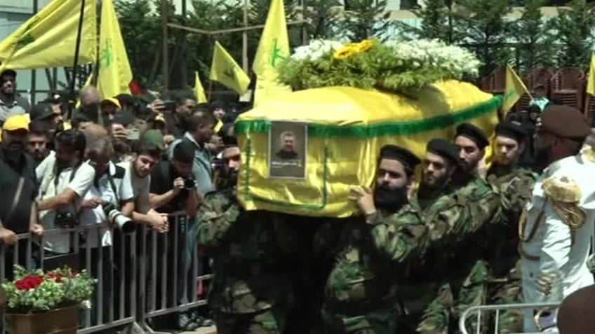 Hezbollah funeral