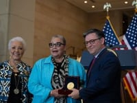 ‘Hidden Figures’ honored with Congressional Gold Medals