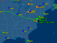 High Altitude Unmanned Balloon Passes Near DC, New Jersey