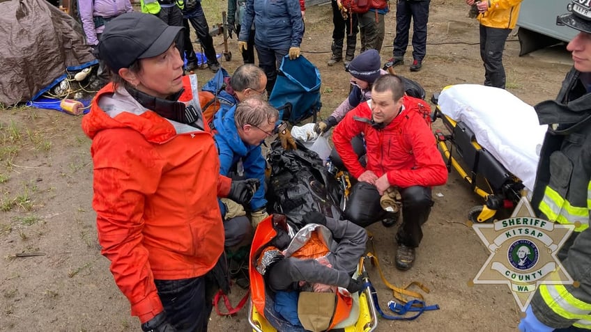 A missing hiker was found following nearly five days lost in the wilderness.