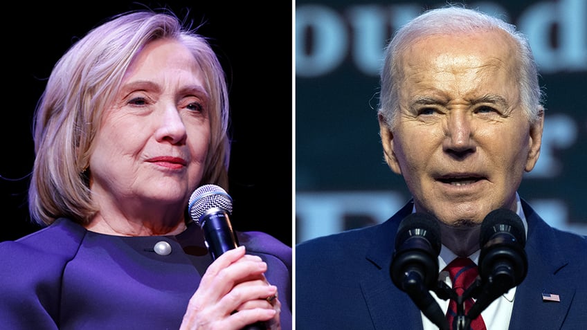 photo of Hillary Clinton and Joe Biden