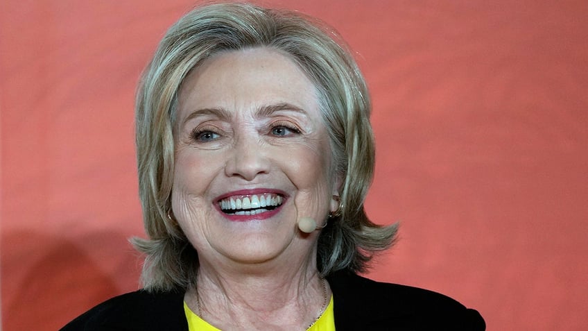 Hillary Clinton smiling