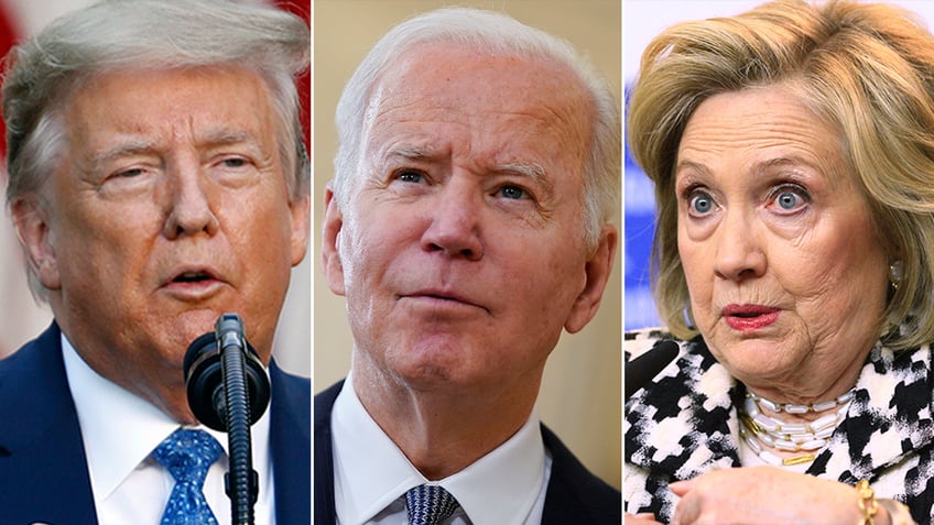 Donald Trump Joe Biden Hillary Clinton