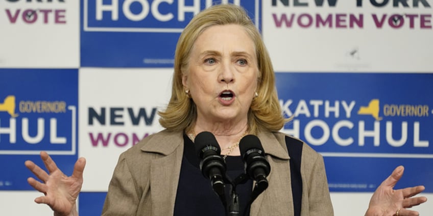 hillary clinton warns social fabric issues i diagnosed in the 1990s are worse than she imagined