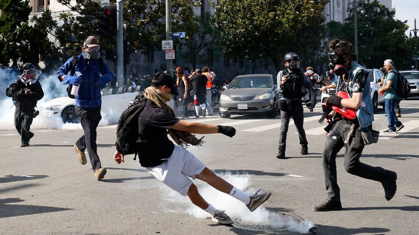 No Kings protest